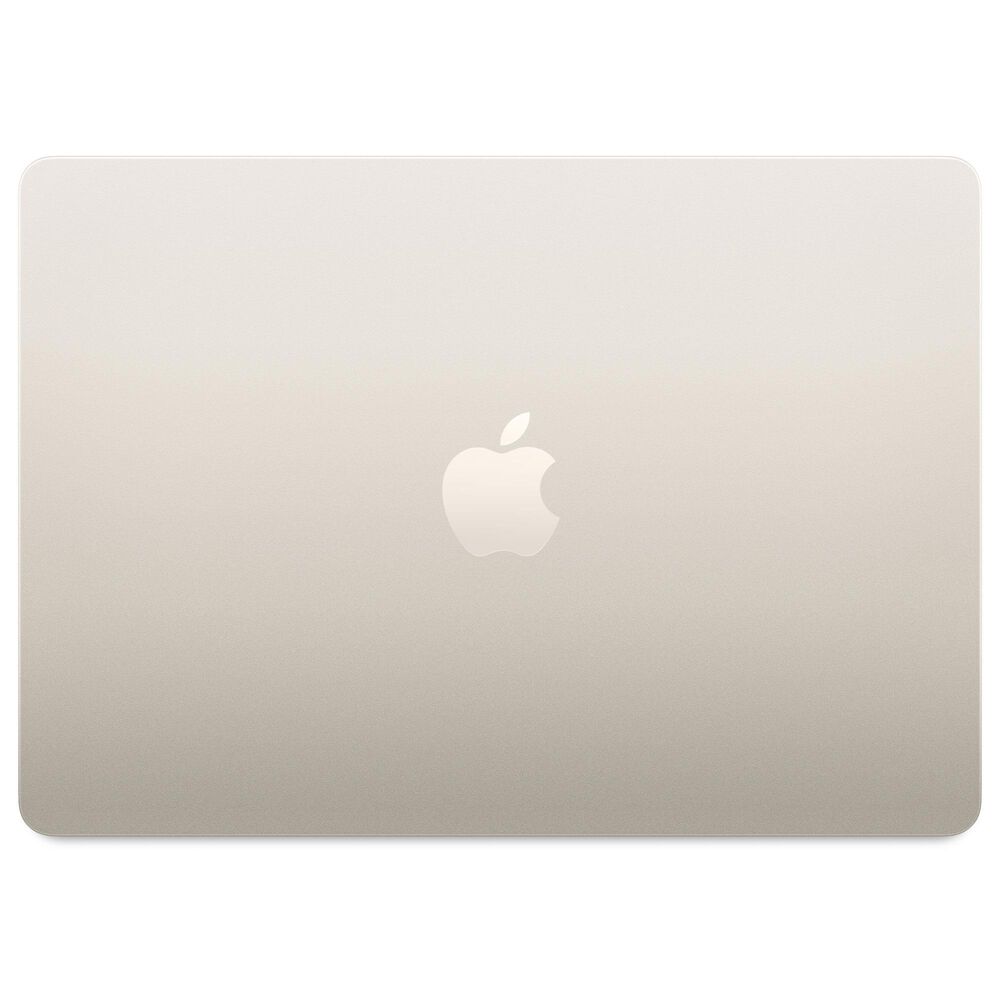 Apple MacBook Air 13.6&quot; Laptop - Apple M4 chip 10-core CPU - 16GB RAM - 8-core GPU - 256GB SSD in Starlight with 3-Year AppleCare+, , large