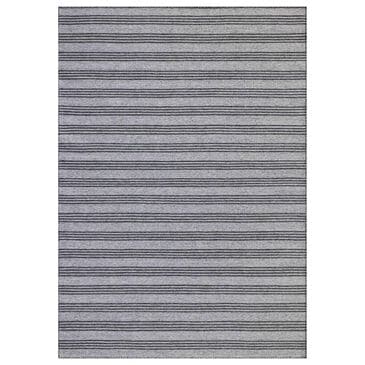 Magnolia Home Charlie Dove and Charcoal 5" x 7"6" Indoor/Outdoor Area Rug, , large