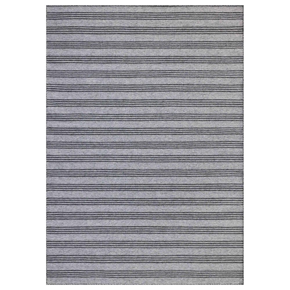 Magnolia Home Charlie Dove and Charcoal 5" x 7"6" Indoor/Outdoor Area Rug, , large