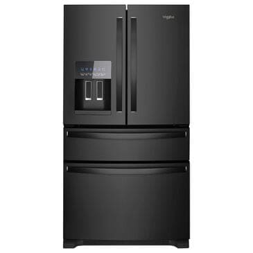 Whirlpool 24.5 Cu. Ft. French Door Refrigerator in Black, , large
