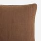 Sunday Citizen Snug Muslin 20" Square Throw Pillow in Chestnut, , large