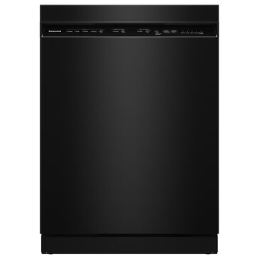 KitchenAid 24" Third Level Utensil Rack Dishwasher with 30+ Total Wash Jets and Pocket Handle in Black, , large