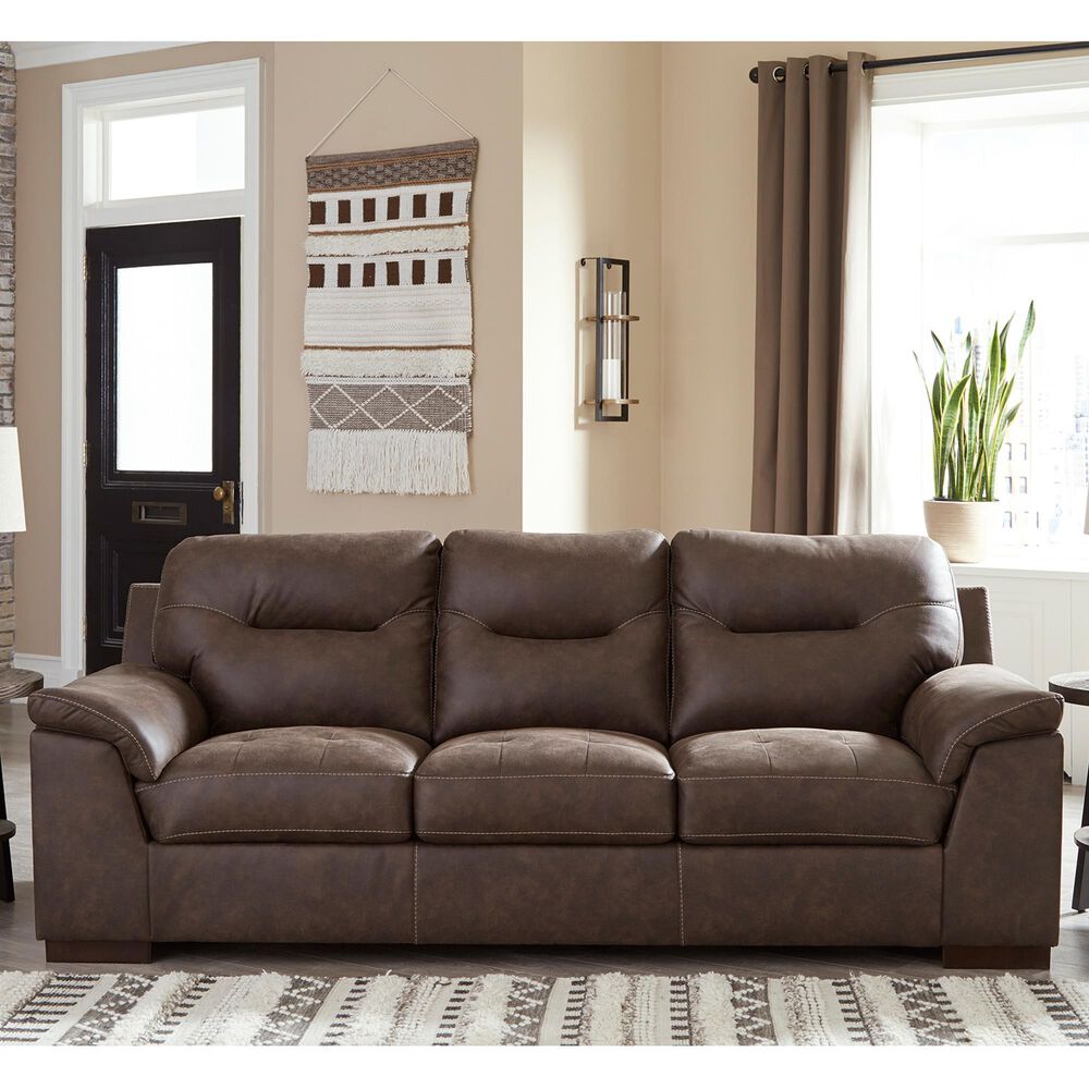 Ashley Maderla Sofa in Walnut Brown, , large