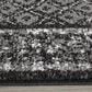Safavieh Adirondack ADR110A-4R 4" x 4" Black/Silver Round Rug, , large