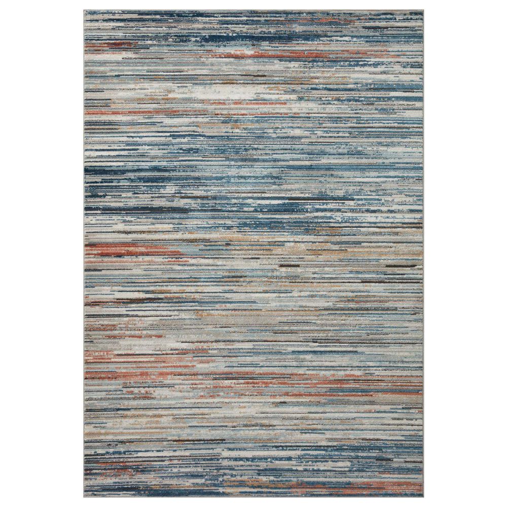 Loloi II Bianca 2"8" x 4" Pebble and Multicolor Area Rug, , large