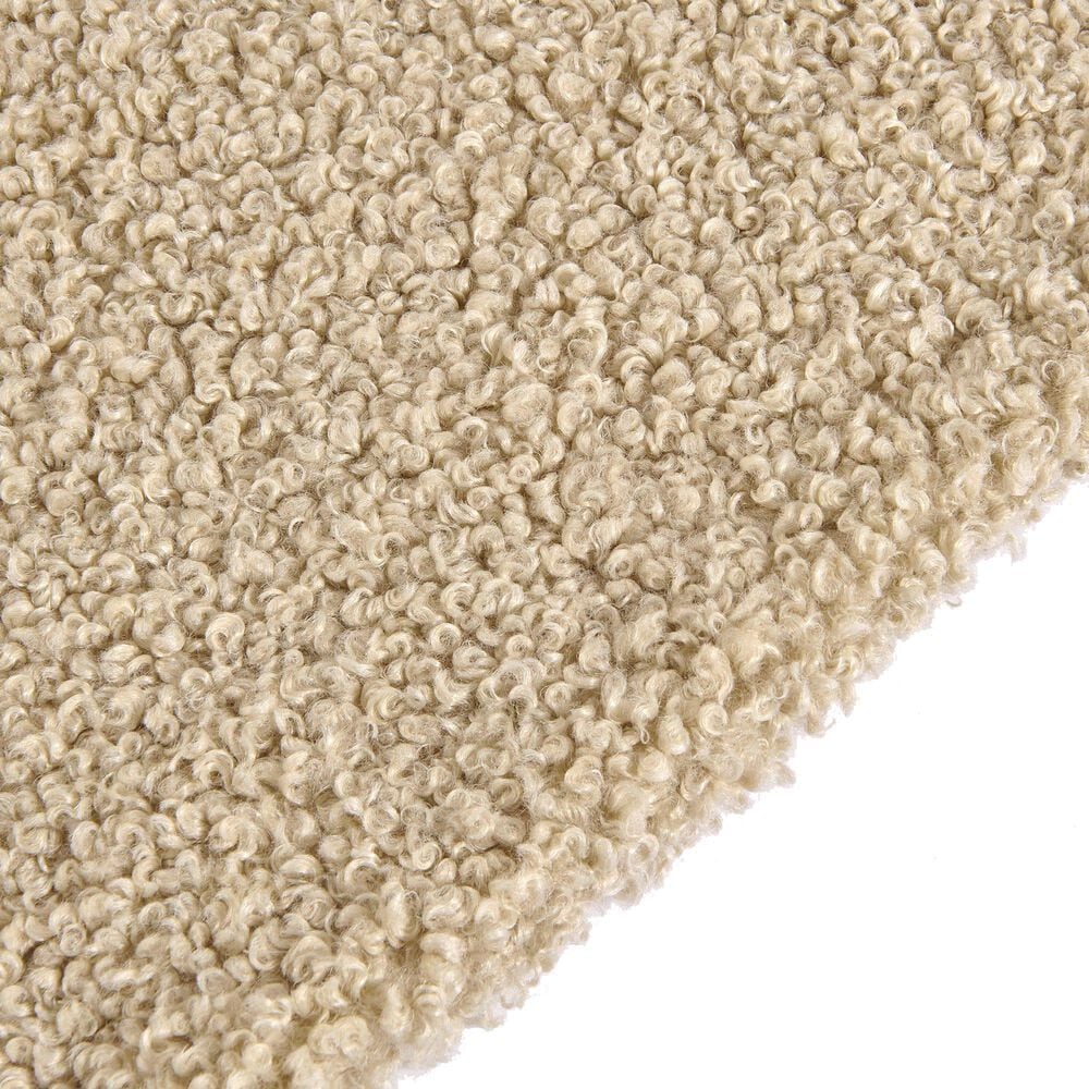 HiEnd Accents Teddy 50&quot; x 60&quot; Throw Blanket in Cream, , large