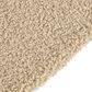 HiEnd Accents Teddy 50" x 60" Throw Blanket in Cream, , large