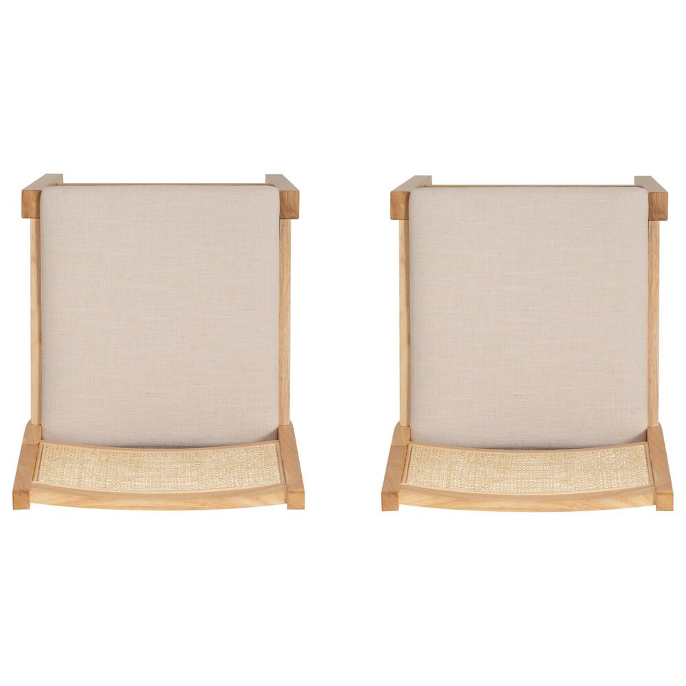 Linon Home Decor Bauer Barstool in Natural (Set of 2), , large