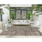Nourison Sustainable Trends 7"10" x 9"10" Ivory and Mocha Area Rug, , large
