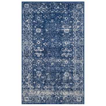 Safavieh Evoke EVK270A-4 4" x 6" Navy/Ivory Area Rug, , large