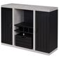 Furniture of America Taylor Buffet in Black/Cement, , large