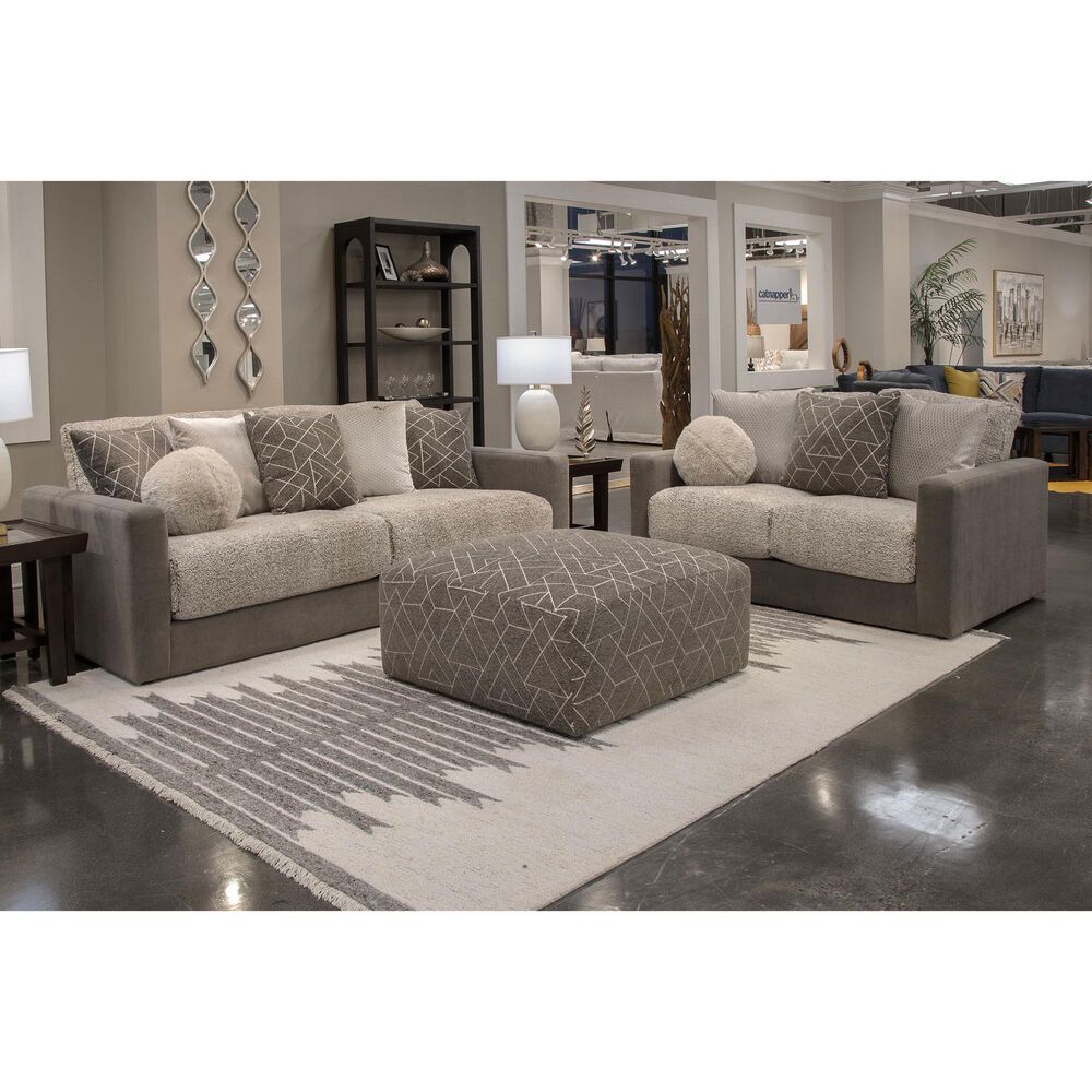 Jackson Furniture Reddington Stationary Loveseat in Fawn and Umber, , large