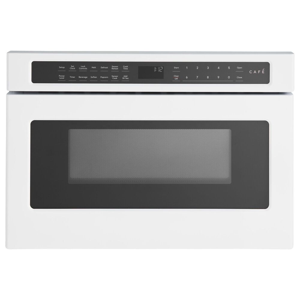 Cafe 24" Built-In Microwave in Matte White, , large