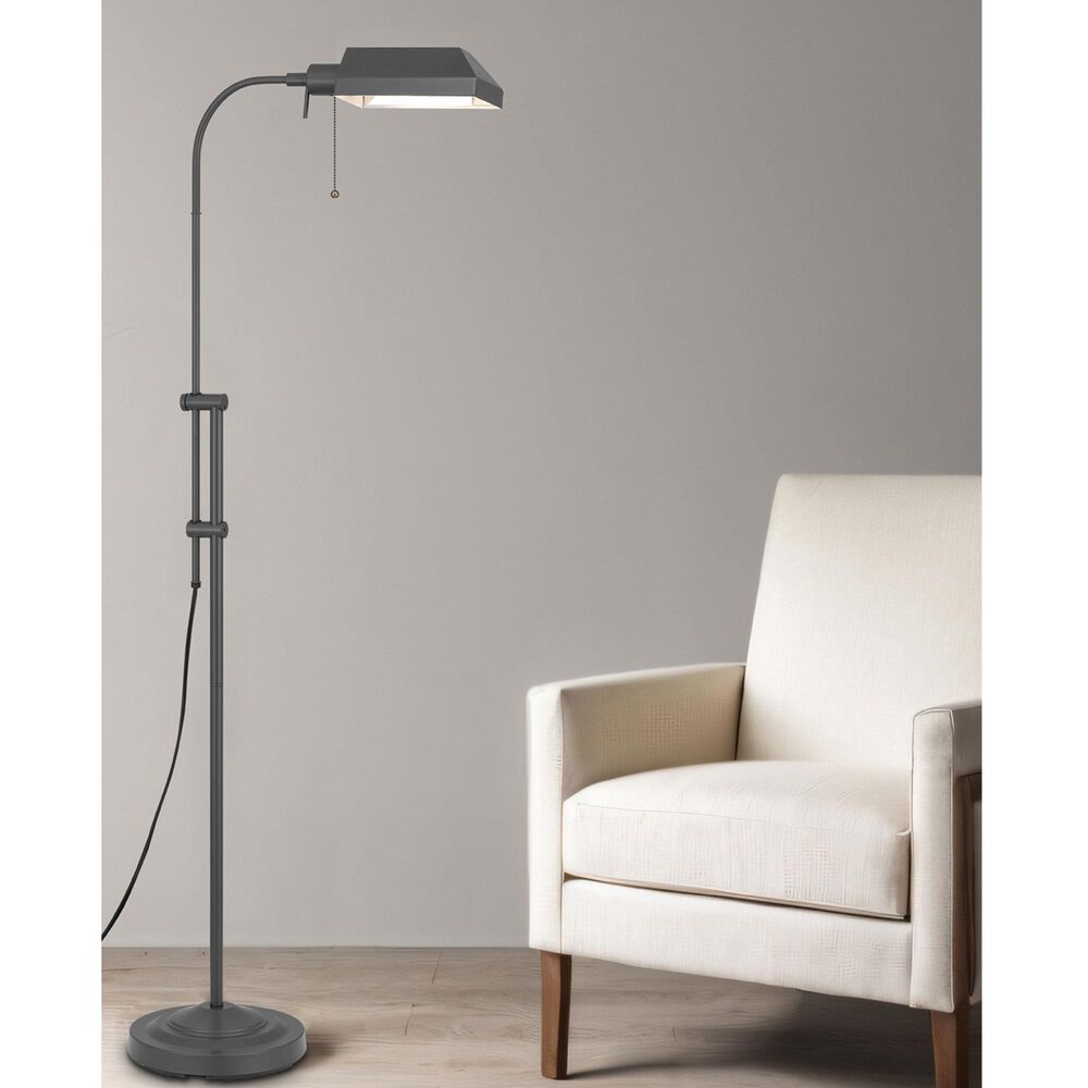 Cal Lighting Pharmacy Floor Lamp in Grey, , large