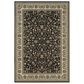 Oriental Weavers Kashan 108B 6"7" x 9"6" Black Area Rug, , large