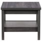 CorLiving Hollywood Side Table in Dark Grey, , large
