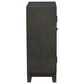 Linon Home Decor Grace Cabinet in Dark Grey, , large