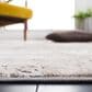Safavieh Invista INV430 2" x 8" Cream and Grey Runner, , large