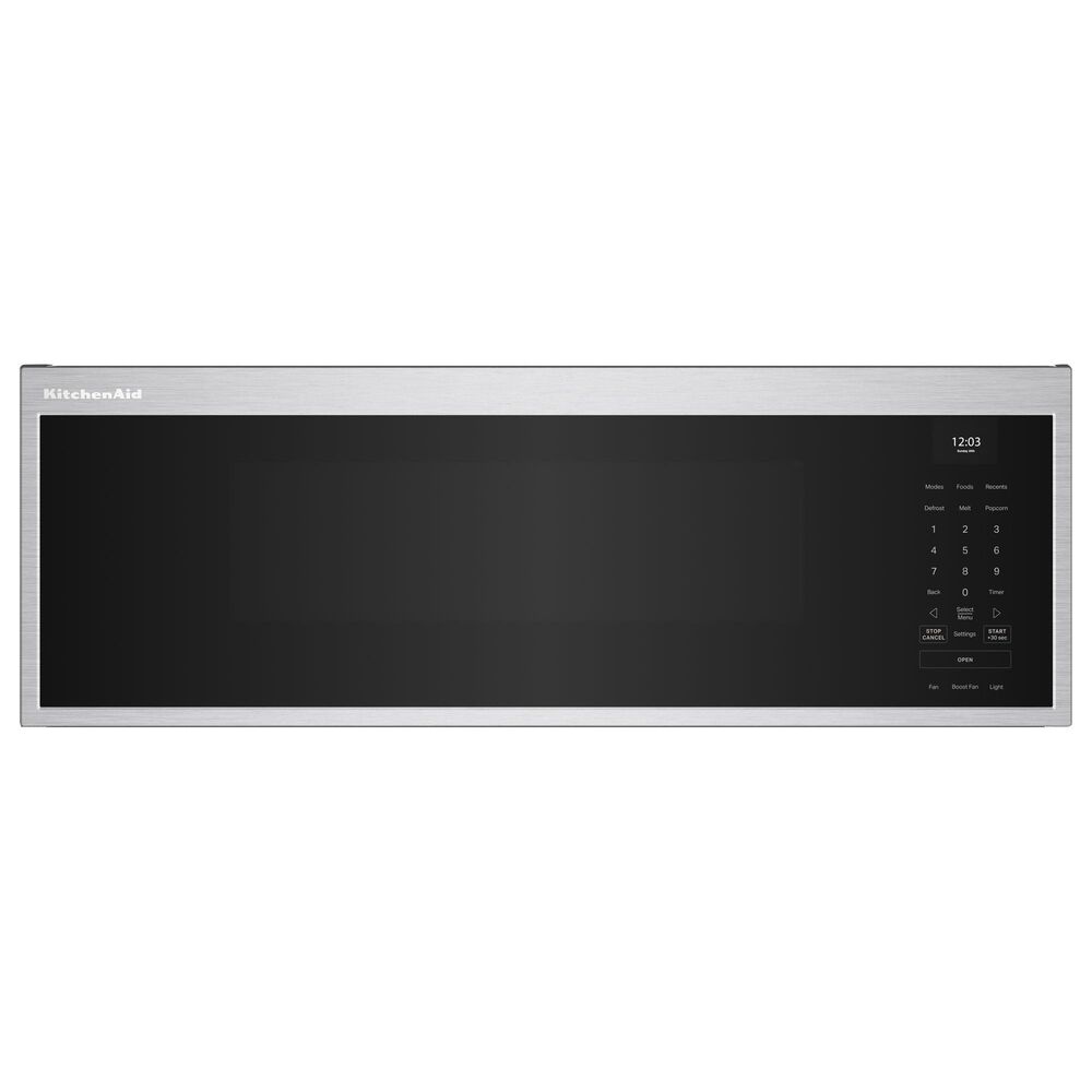 KitchenAid 1.1 Cu. Ft. Smart Low Profile Microwave Hood Combination in Fingerprint Resistant Stainless Steel, , large