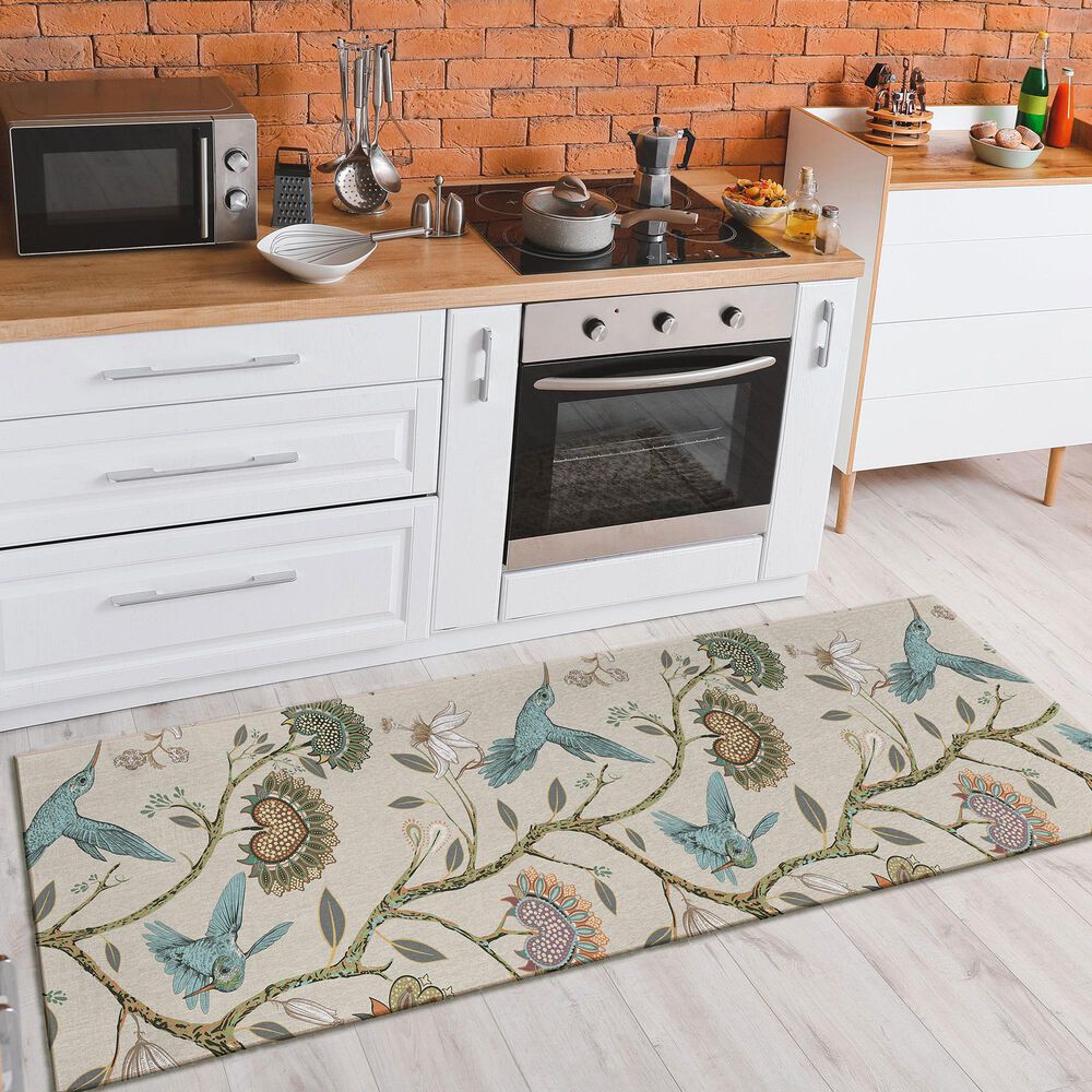 Dalyn Rug Company Kendall KE19 2&#39;3&quot; x 7&#39;6&quot; Putty Runner, , large