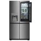 LG 22.8 Cu. Ft. French Door Refrigerator with InstaView Door-In-Door in Textured Steel, , large