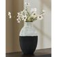 Ashley Girtha Vase in Antique White and Black, , large
