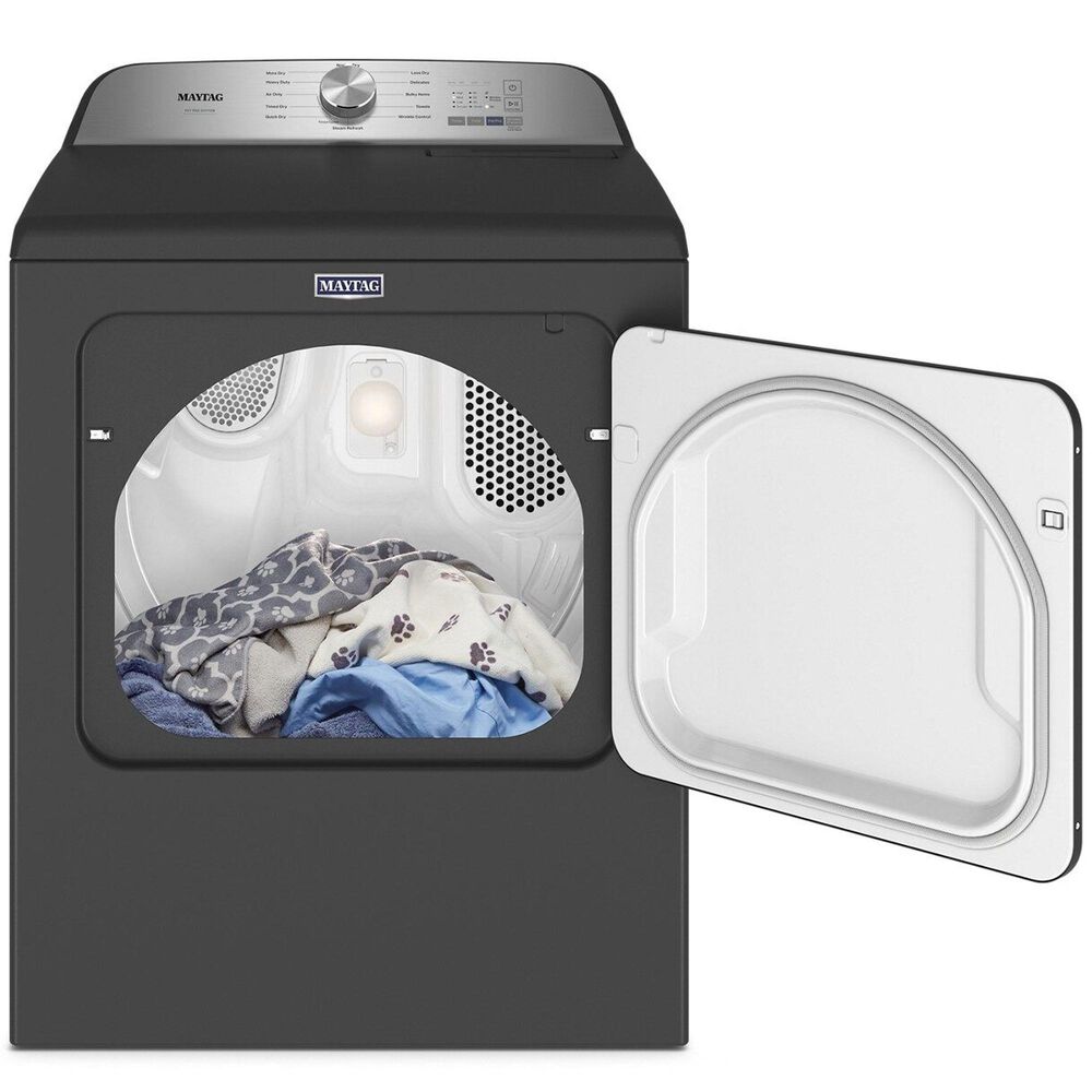 Maytag Pet Pro Top Load Washer and Gas Dryer Laundry Pair in Volcano