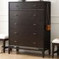 Riva Ridge Sutton 5-Drawer Chest in French Roast, , large