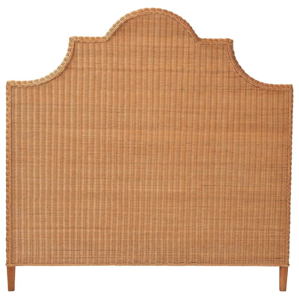 Baxton Studio Melanie King Standalone Headboard in Light Honey, , large