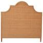Baxton Studio Melanie King Standalone Headboard in Light Honey, , large