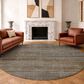 Dalyn Rug Company Vico VC1 Taupe 8" Round Area Rug, , large
