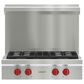 Wolf Appliances 20" Sealed Burner Rangetop Riser in Stainless Steel, , large