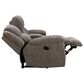 Simeon Collection Buster Manual Reclining Console Loveseat in Cabot Stone, , large