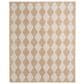 Nourison Positano Geometric Jute 8" x 10" Indoor/Outdoor Area Rug, , large