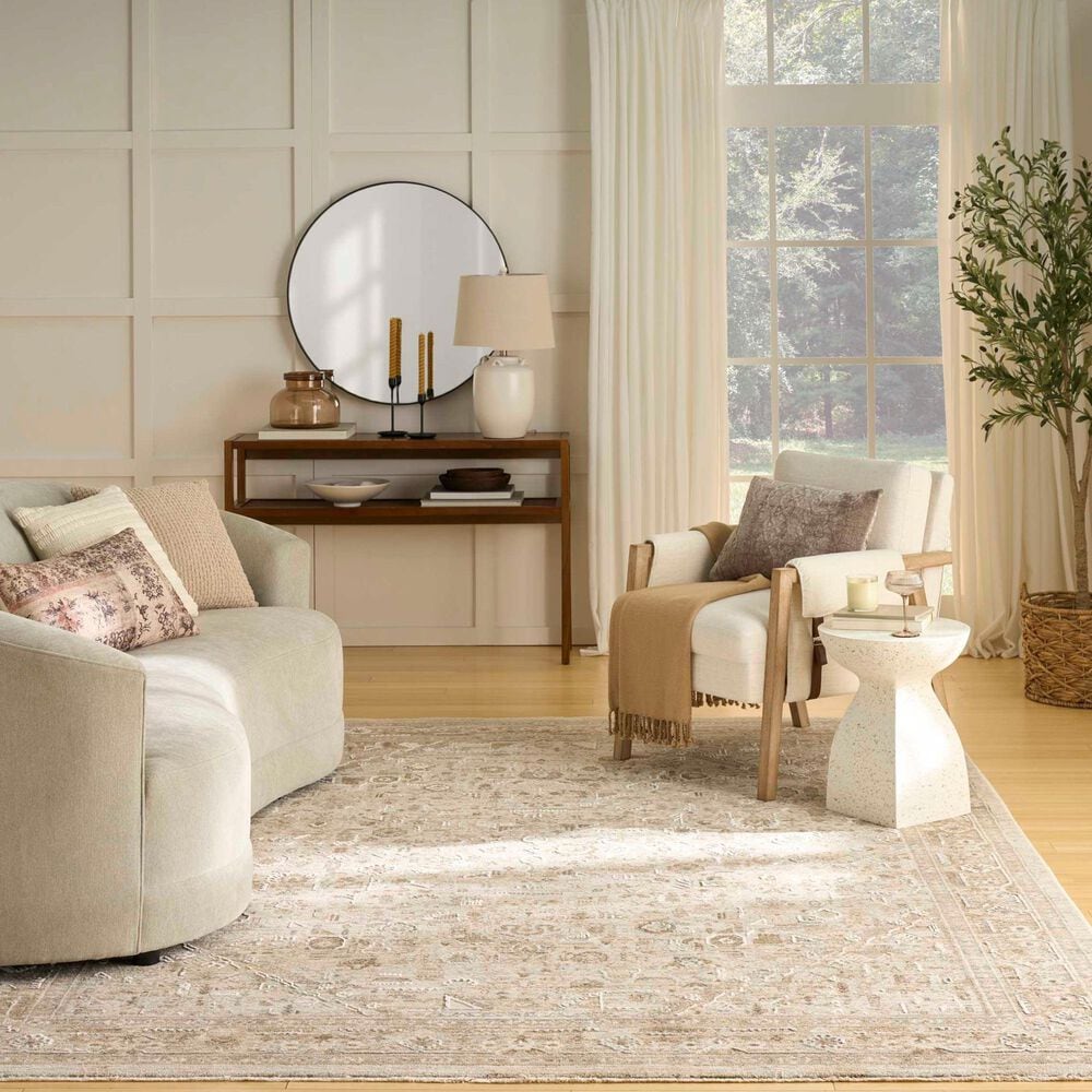 Nourison Retreat RET03 Beige 9'6" x 13'2" Area Rug, , large