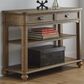 Null Sofa Console Table in Pecan, , large