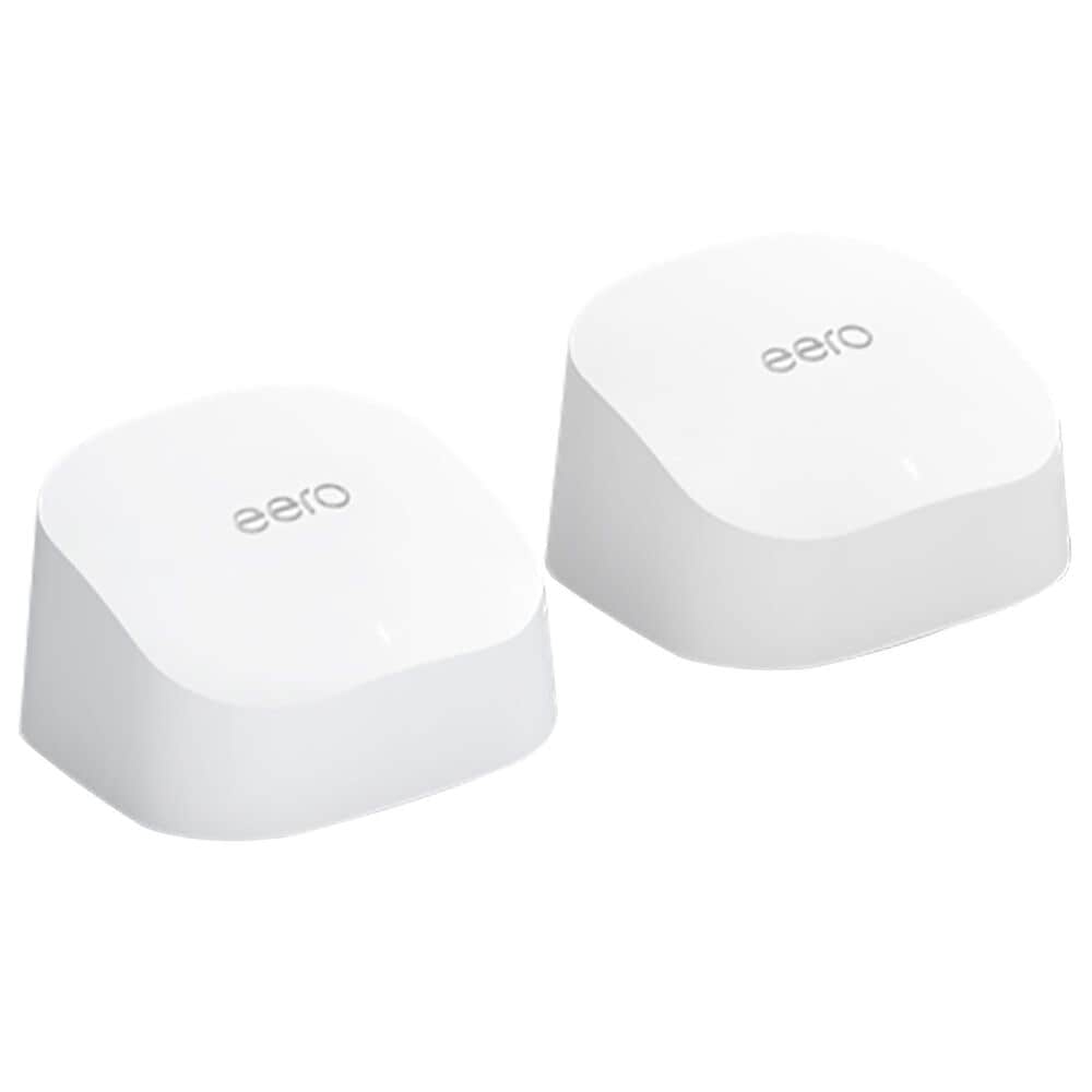 eero Dual-Band 6 Mesh Wi-Fi System in White ( Set of 2), , large