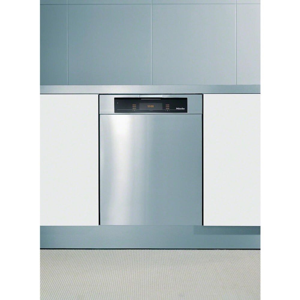 Miele Dishwasher Front Panel with Clean Touch Steel Finish, , large