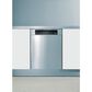 Miele Dishwasher Front Panel with Clean Touch Steel Finish, , large