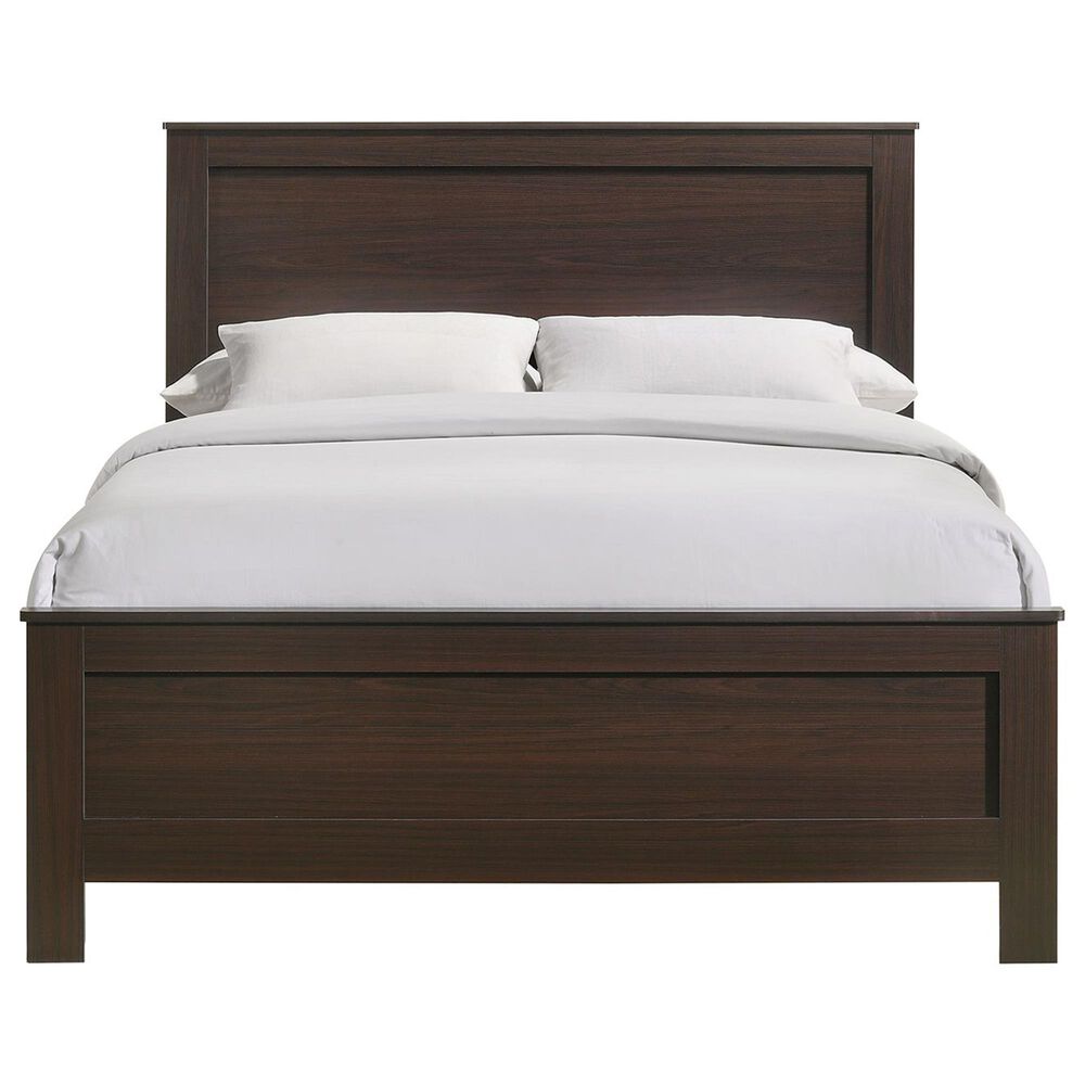 Mayberry Hill Sami Full Panel Bed in Espresso, , large