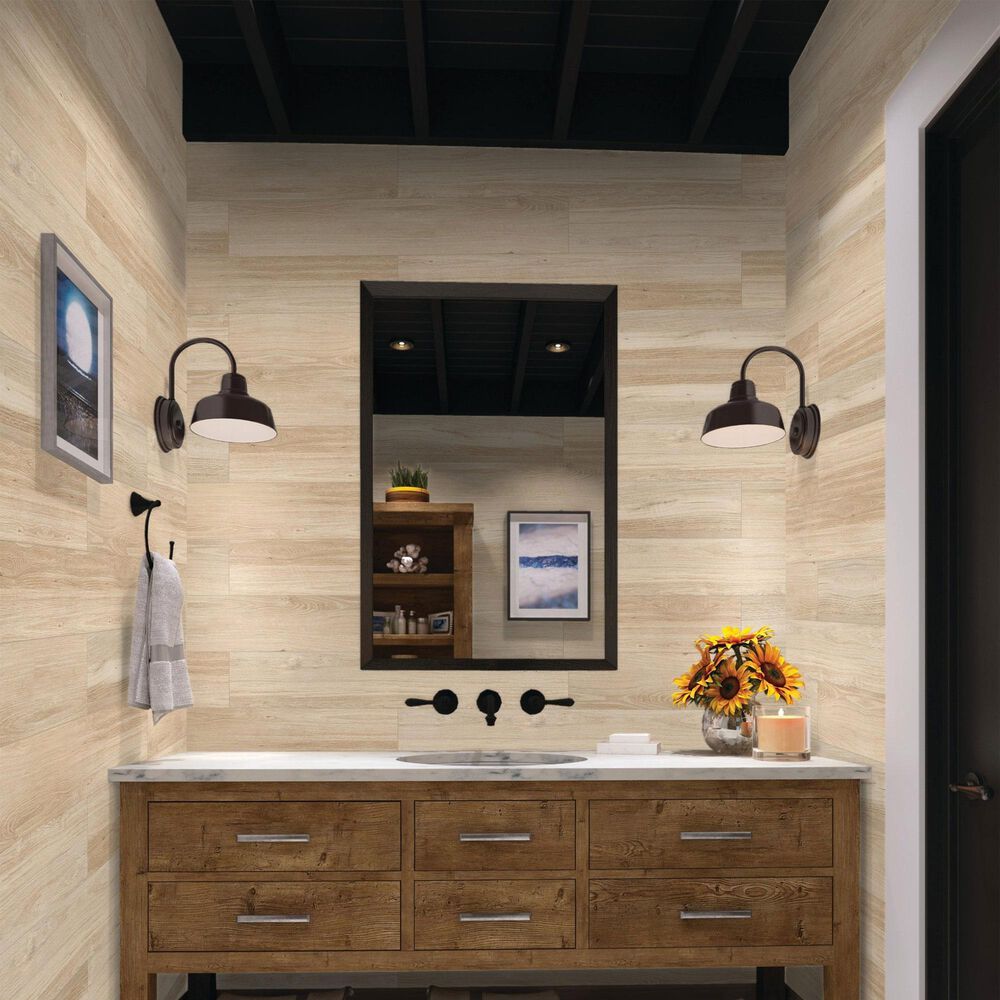 Dal-Tile Saddle Brook Oak Trail 6&quot; x 36&quot; Porcelain Tile, , large
