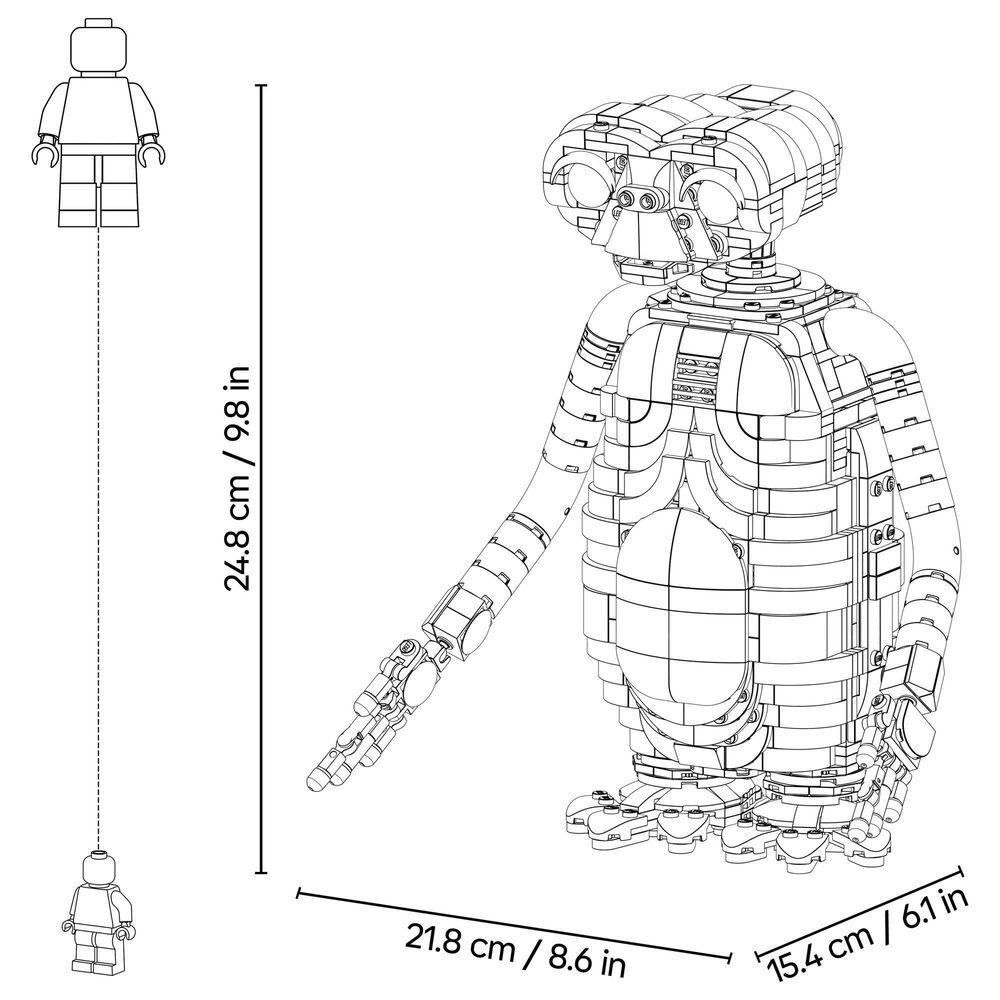 LEGO Ideas E.T. the Extra-Terrestrial Building Set, , large