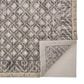 Feizy Kano 6"7" x 9"6" Gray and Charcoal Area Rug, , large