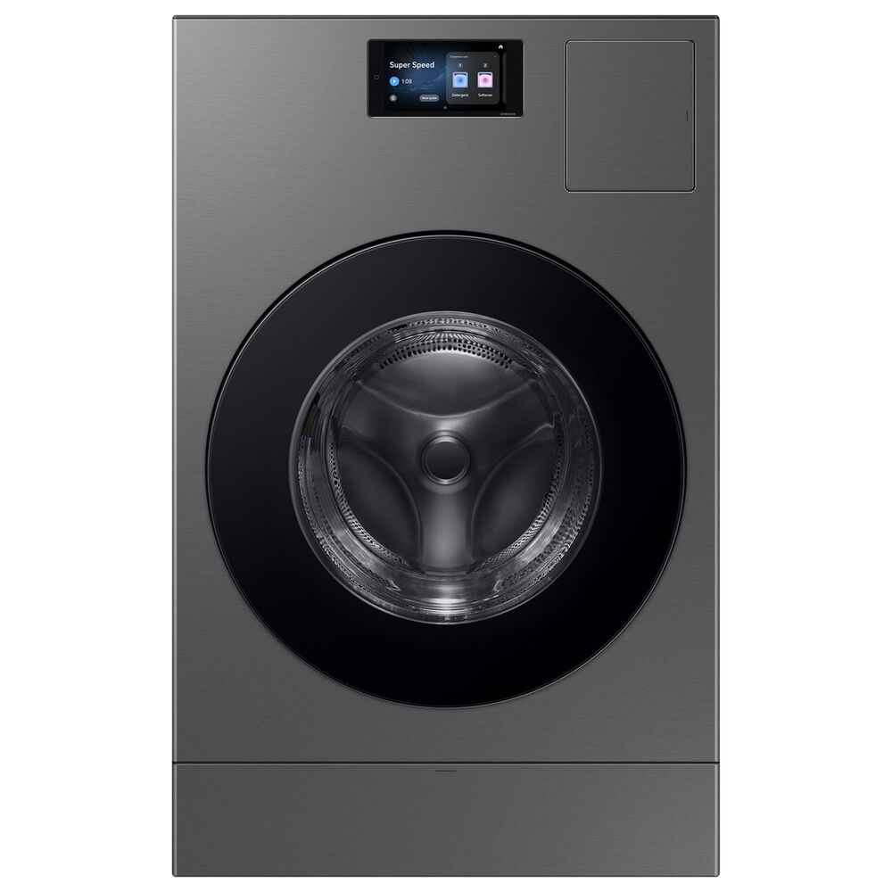 Samsung 5.3 Cu Ft. Bespoke AI Vented Laundry Combo All-in-One Ultra Capacity Washer and Electric Dryer with AI Home in Dark Steel, , large