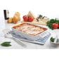 HIC Kitchen 13" Lasagna Pan with Handles in White, , large