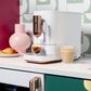 Cafe 40.5 Oz Affetto Espresso Machine in Matte White, , large