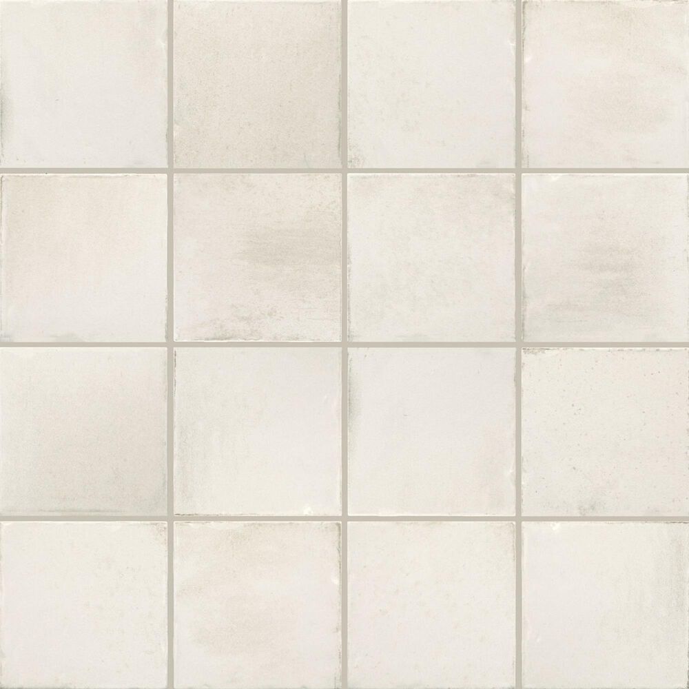 Dal-Tile Relicca Pristine 4" x 4" Square Handcrafted Ceramic Tile, , large