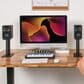 Kanto ORA Desktop Powered Reference Speakers with USB-C Input in Black (Pair), , large