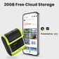 XbotGo Falcon 4K AI Action Camera in Black and Edge Green, , large