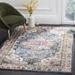 Safavieh Aria ARA160B 9" x 12" Blue and Creme Area Rug, , large